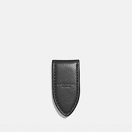 coach wallet money clip|men's coach leather money clip.